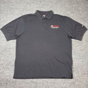 Nike Shirt Men's L Black Dri FIT Polo USTA Southern Section South Carolina